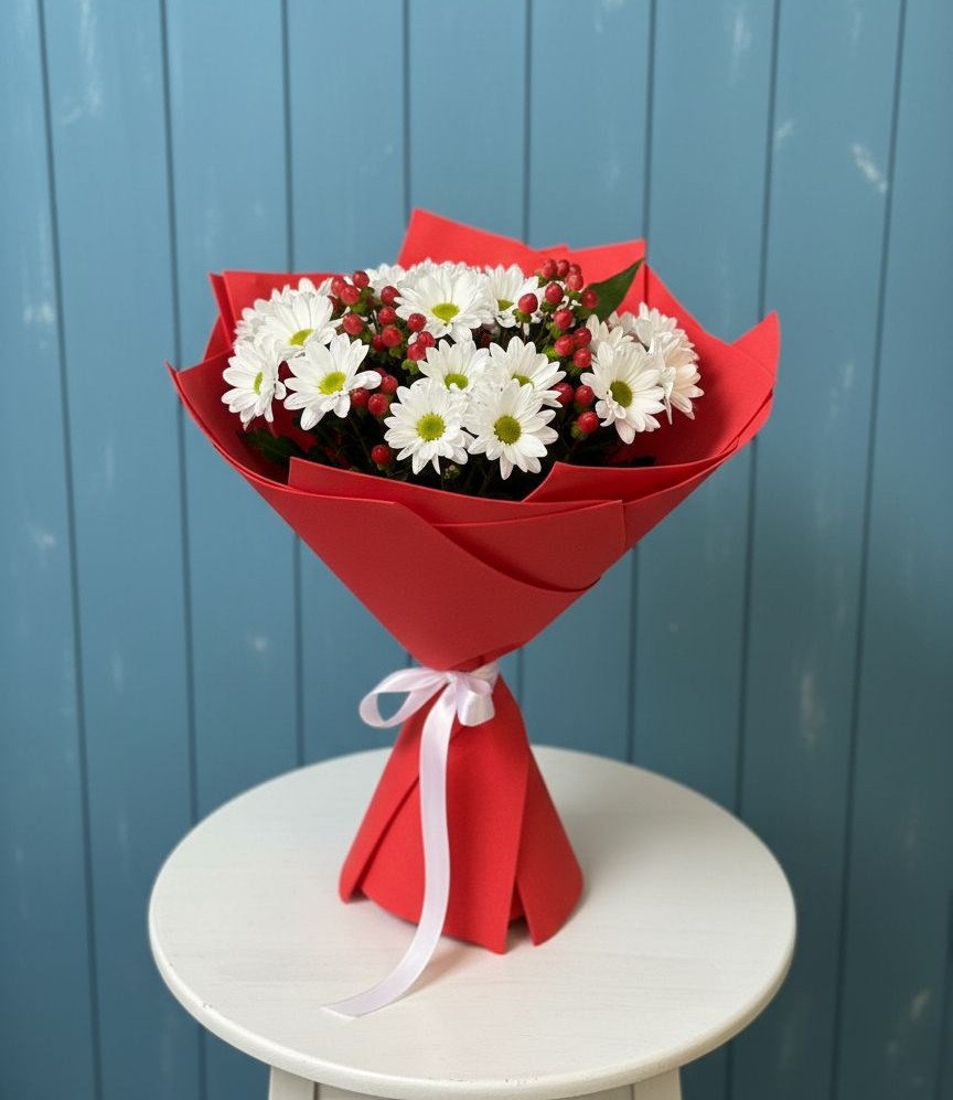 Букет цветов из: Хризантемы в Грановщине