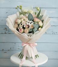 Букет цветов из:  Розы и Лизиантусы в Грановщине