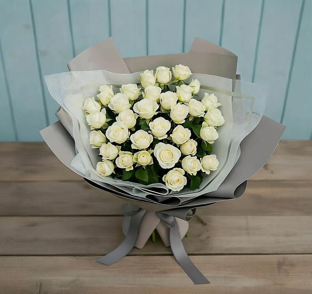 Букет Белоснежная нежность в Грановщине
