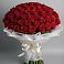 Букет 101 Красная роза Блэк Мэджик в Грановщине