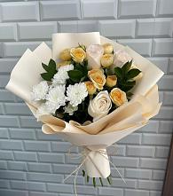 Букет цветов из:  Розы и Хризантемы в Грановщине