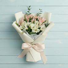 Букет цветов из:  Альстромерии в Грановщине