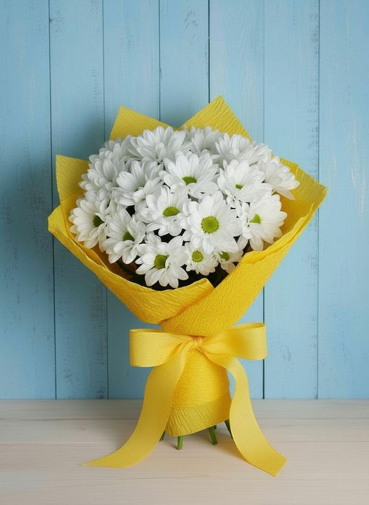 Букет цветов из: Хризантемы в Грановщине