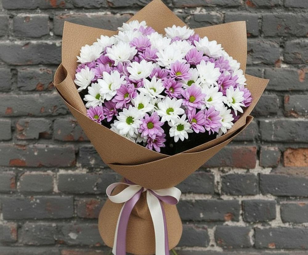 Букет цветов из: Хризантемы в Грановщине