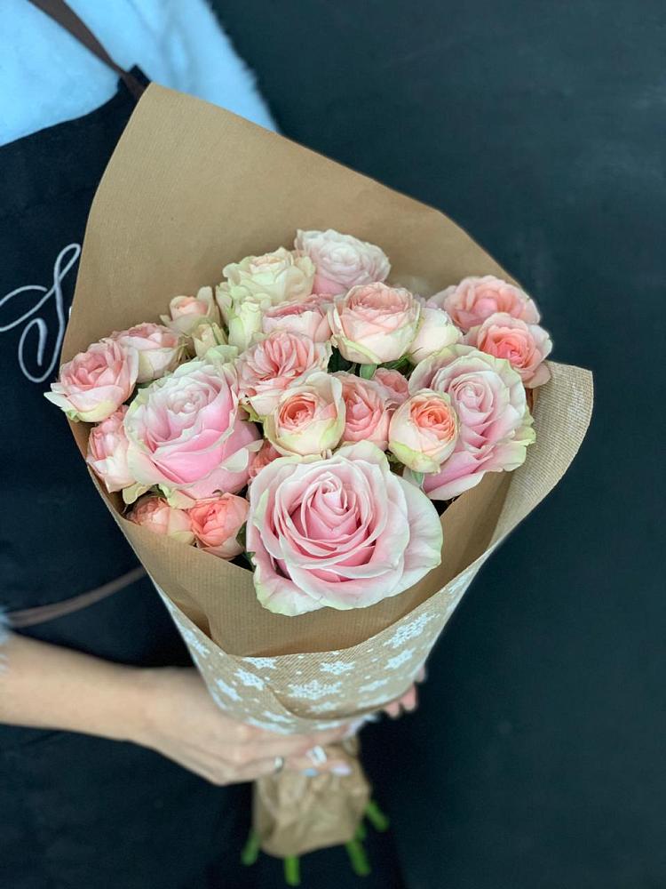 Букет цветов из: Хризантемы и Розы в Грановщине