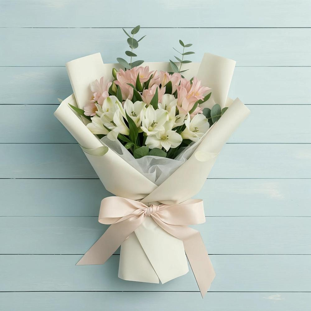 Букет цветов из: Альстромерии в Грановщине