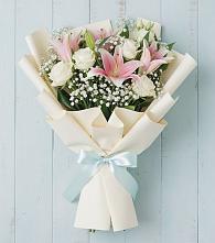 Букет цветов из:  Лилии в Грановщине