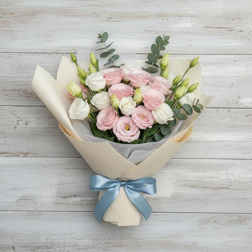 Букет цветов из: Лизиантусы в Грановщине